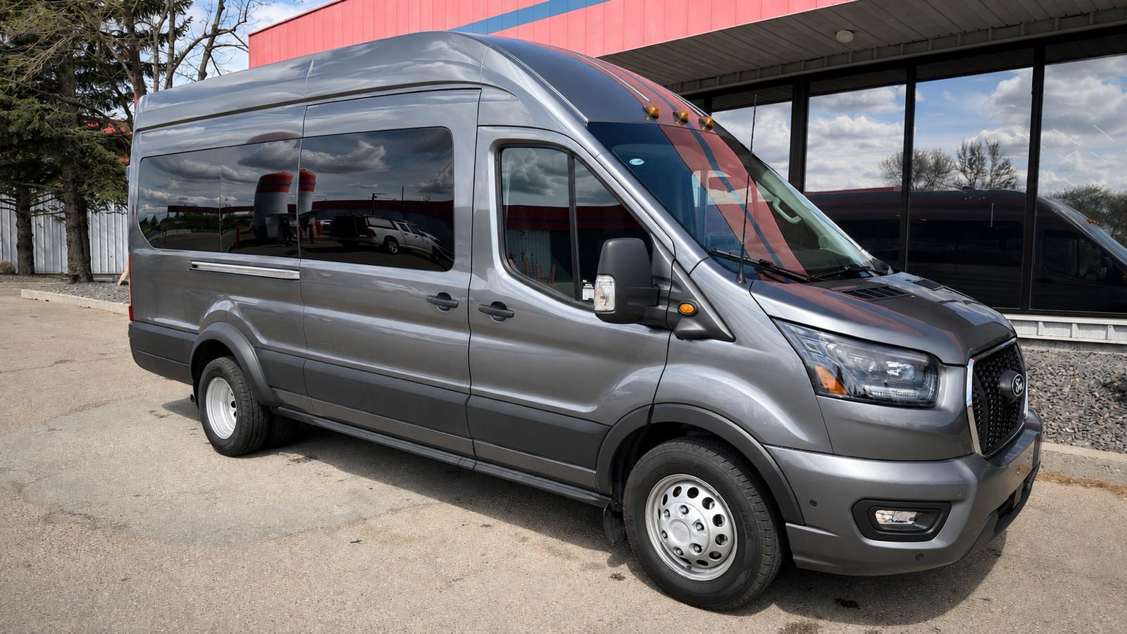 Ford Transit AWD - leather interior seating